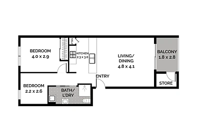 40/2 Everist Street, Taylor, ACT 2913, 1 slaapkamers, 1 badkamers, Apartment