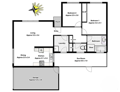 1/65 Fuchsia Crescent, Macquarie Fields, Macarthur Region, 2房, 1浴, House