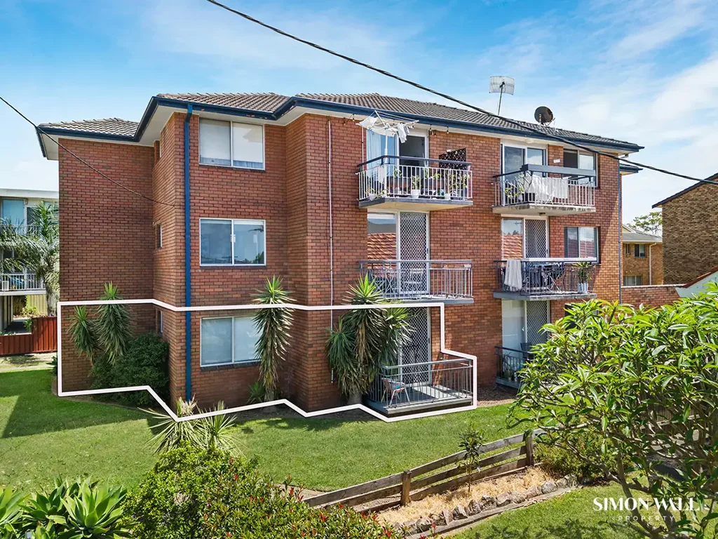 Merewether 2房  Centrally Located Ground Floor Apartment