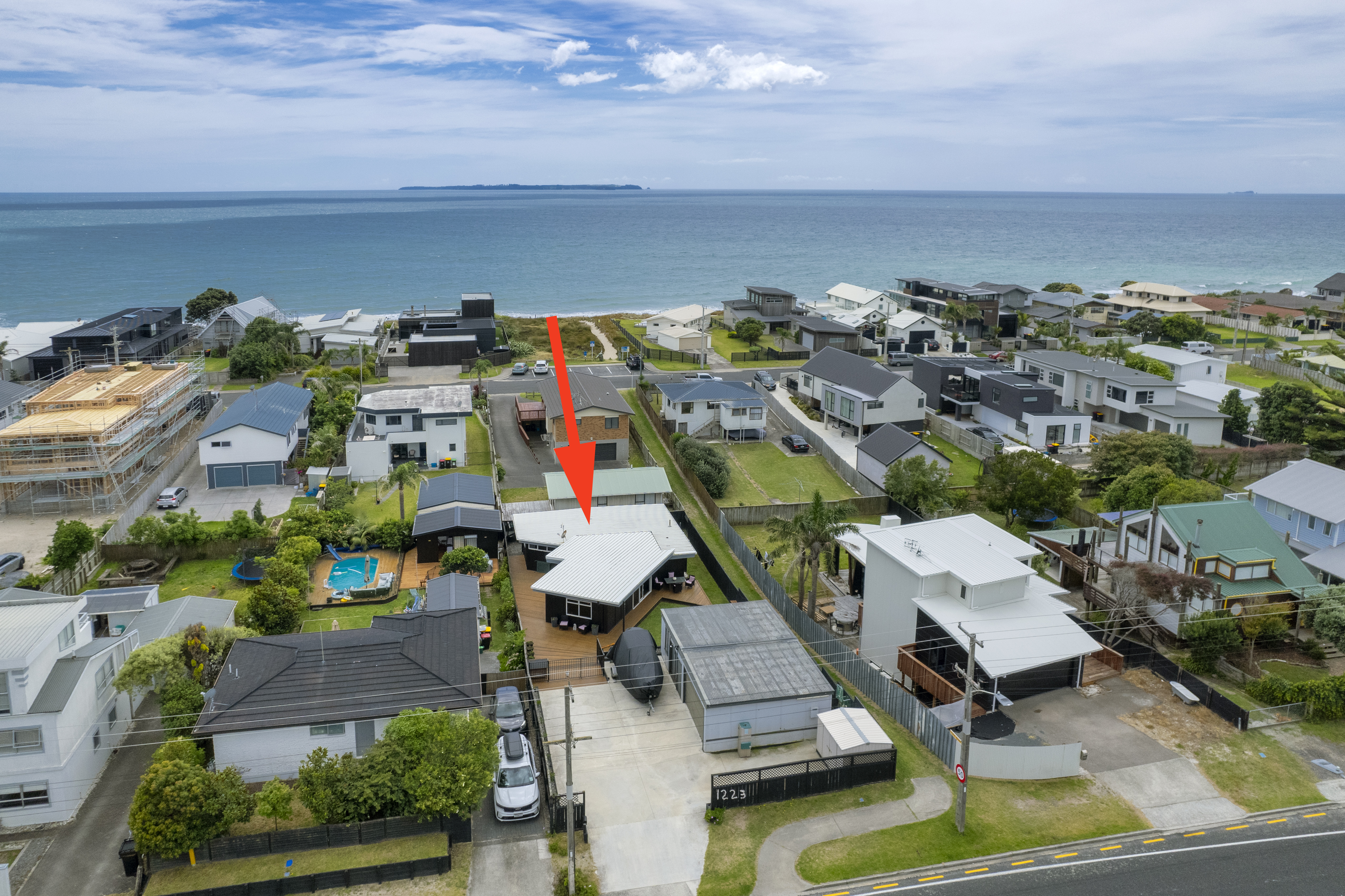 1223 Papamoa Beach Road, Papamoa, Tauranga, 3 રૂમ, 1 બાથરૂમ, House