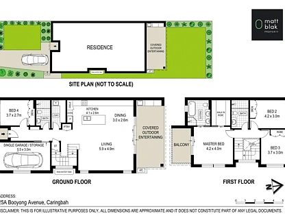 25a Booyong Avenue, Caringbah, Sutherland Shire, 4 ห้องนอน, 3 ห้องน้ำ, Apartment