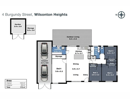 4 Burgundy Street, Wilsonton Heights, Toowoomba, 4 Bedrooms, 1 Bathrooms, House