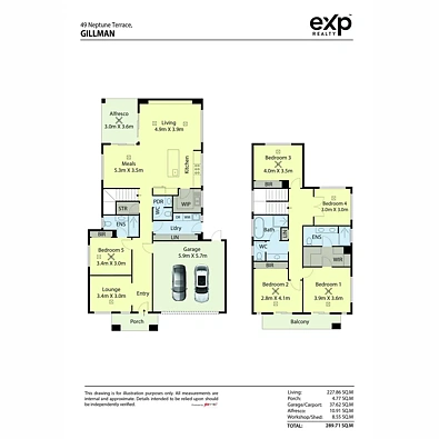 49 neptune Terrace, Gillman, SA 5013, 5房, 3浴, House