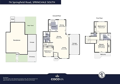 7A Springfield Road, Springvale South, VIC 3172, 3 Bedrooms, 2 Bathrooms, House