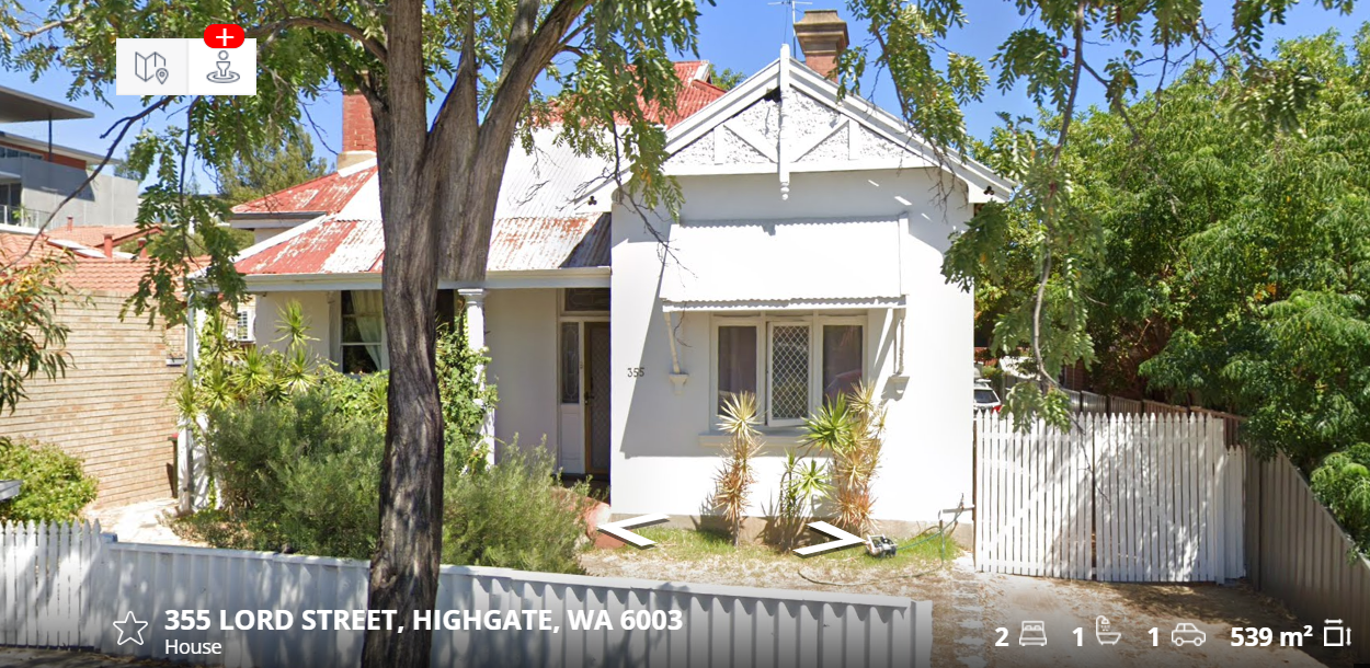 355 LORD ST, HIGHGATE WA 6003, 0 ਕਮਰੇ, 0 ਬਾਥਰੂਮ, House