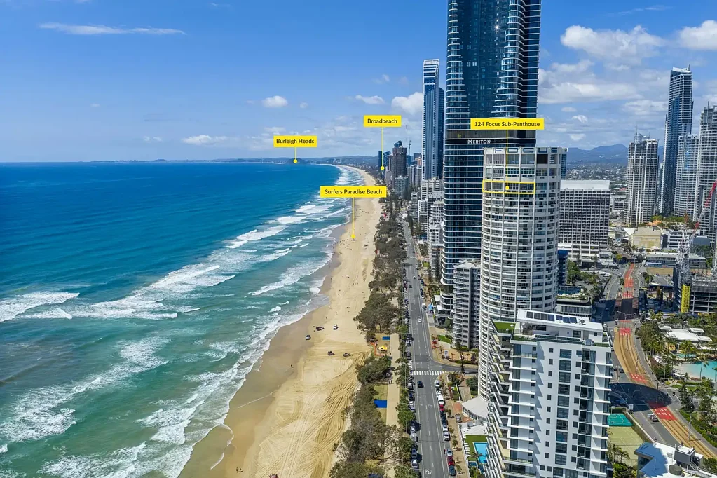 Surfers Paradise 4房  Absolute Beachfront Sub Penthouse - Unbelievable Views - Absolutely Will Be Sold!