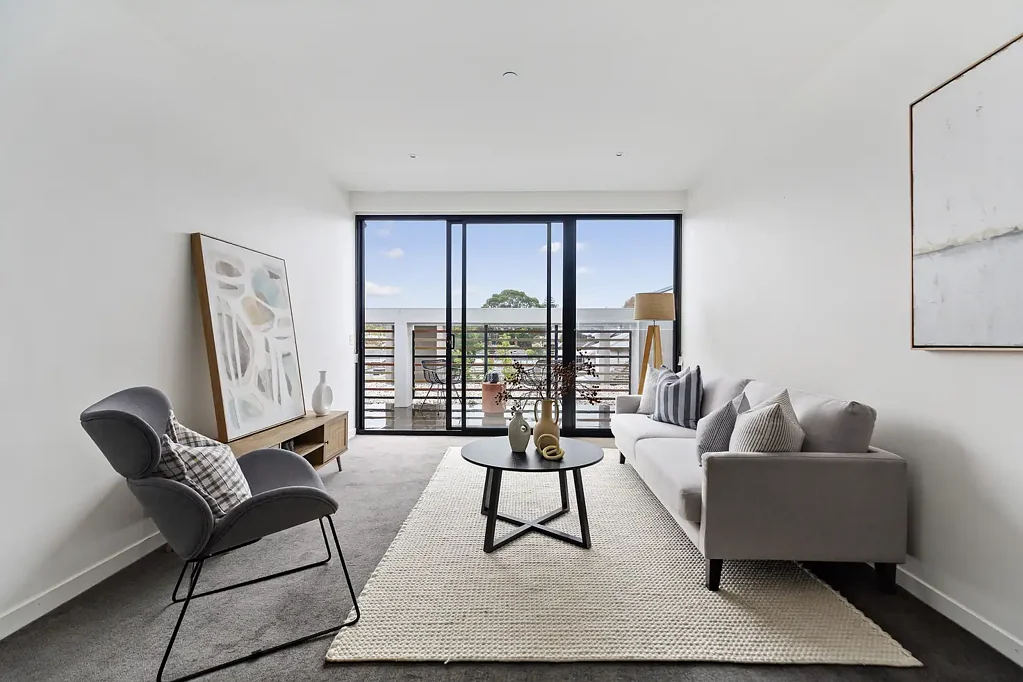 Hawthorn East 1房 Essington名盘 采光充足 开放式空间 Miele电器 阁楼书房 基地车位 便捷交通 优质学区 绿地环绕 Stylish, Secure & Supremely Connected in the Heart of Hawthorn East