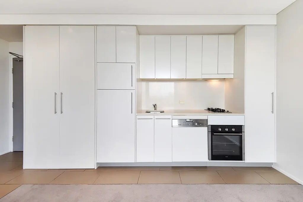 Modern apartment with study nook