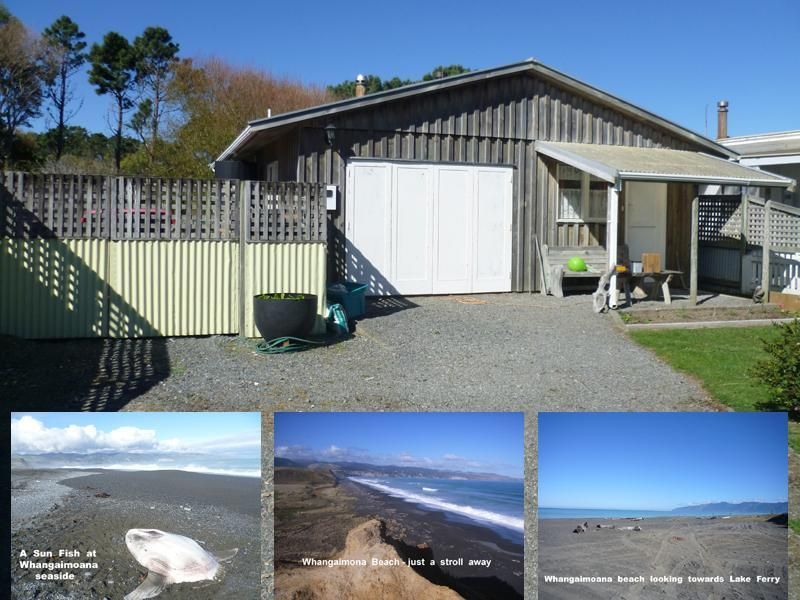 65 Whangaimoana Beach Road, Pirinoa, South Wairarapa, 2部屋, 1バスルーム