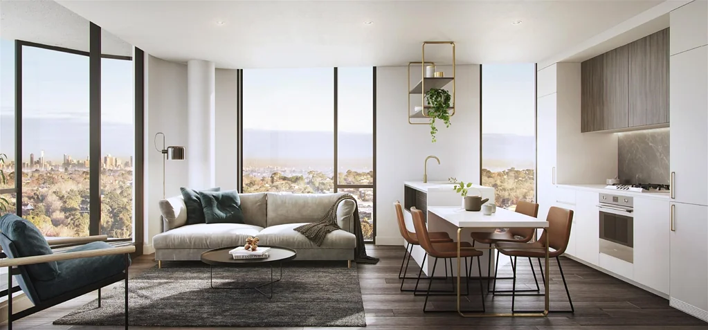 Box Hill 2कमरा Luxury living right in the heart of Boxhill