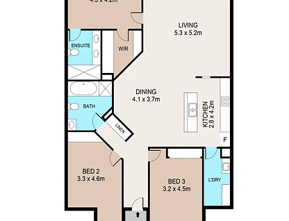 102/71A Progress Drive, Nightcliff, Darwin Suburbs, 3 ห้องนอน, 2 ห้องน้ำ, Apartment