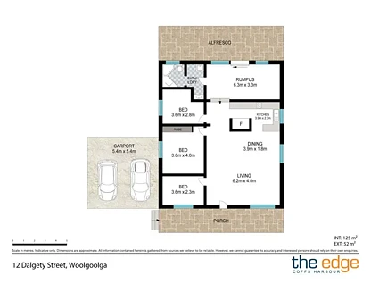 12 Dalgety Street, Woolgoolga, NSW 2456, 3房, 1浴, House