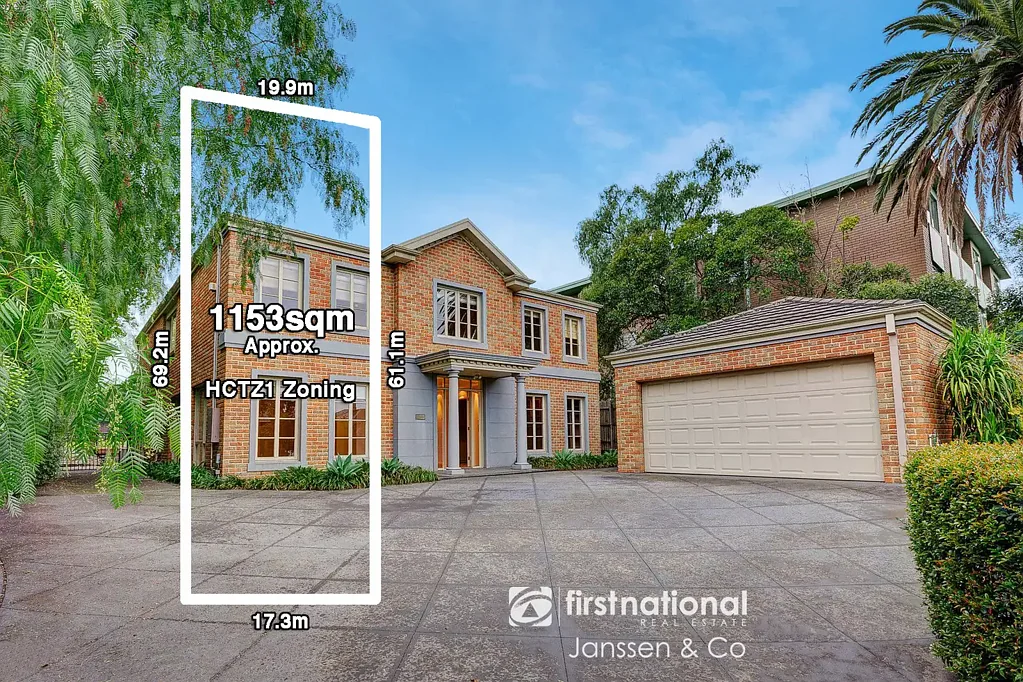 Hawthorn East 5 Bedroom Premier Site With Unparalleled Potential
