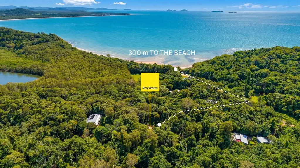 Garners Beach  Rainforest Seclusion near Idyllic Mission Beach,Tropical NQ