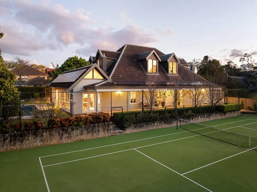 Killara 6房 卓越乔治亚风格住宅 - 东区优越地段 - 网球场及泳池 Distinguished Georgian Residence - Premier East Side - Tennis Court & Pool