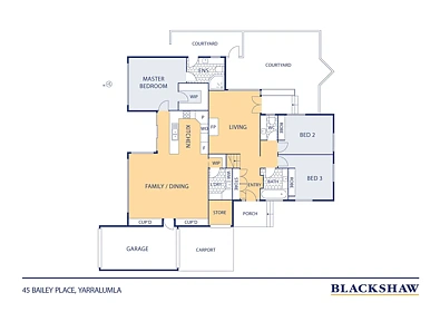 45 Bailey Place, Yarralumla, ACT 2600, 3房, 2浴, House