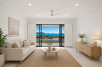 Cannonvale 2chambre Top Floor Living
