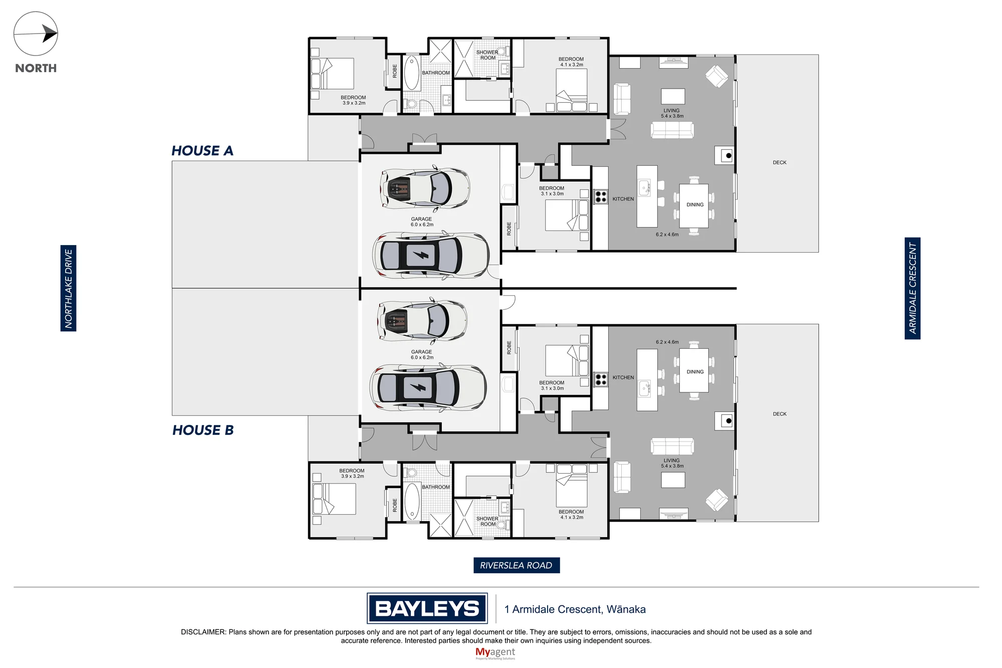 72 Northlake Drive, Wanaka, Otago, 3 Bedrooms, 2 Bathrooms, House