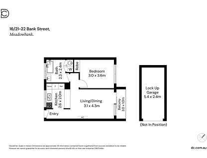 16/21-22 Bank Street, Meadowbank, Upper North Shore, 1 Bedrooms, 1 Bathrooms, Apartment