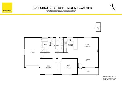 2/11 Sinclair Street, Mount Gambier, SA 5290, 2 slaapkamers, 1 badkamers, House
