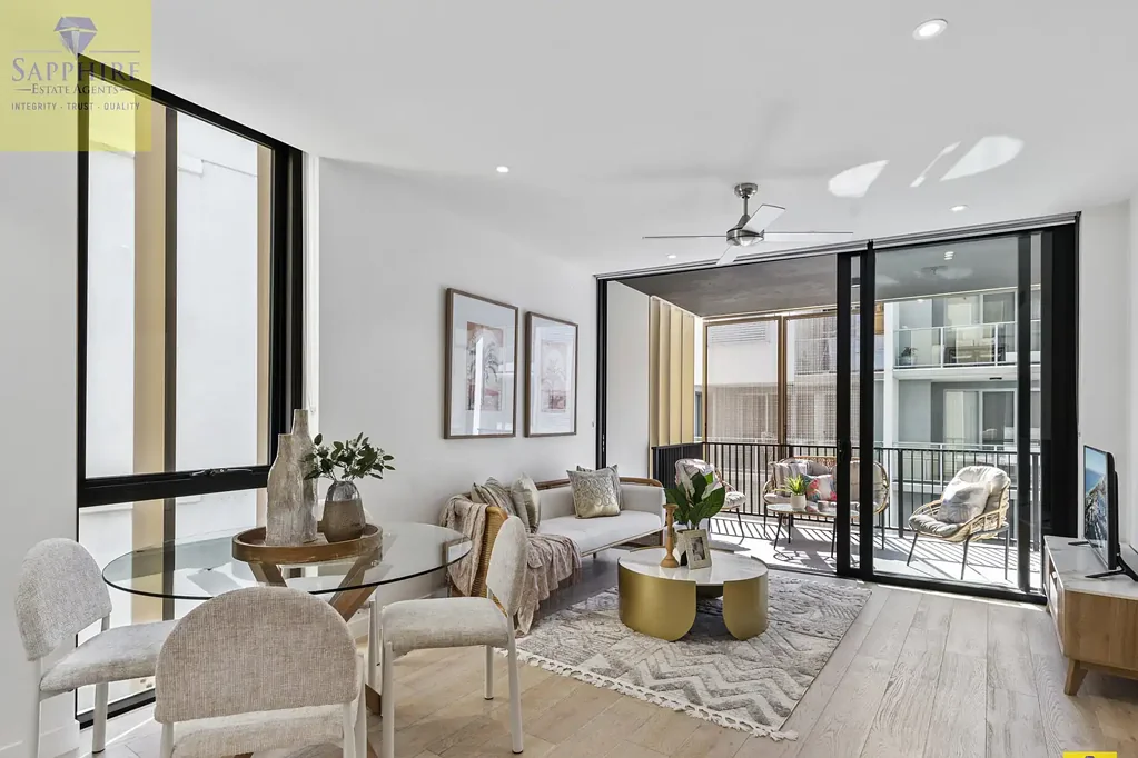 Chermside 2침실 Modern High-Rise Living with Rooftop City Views in the Heart of Chermside