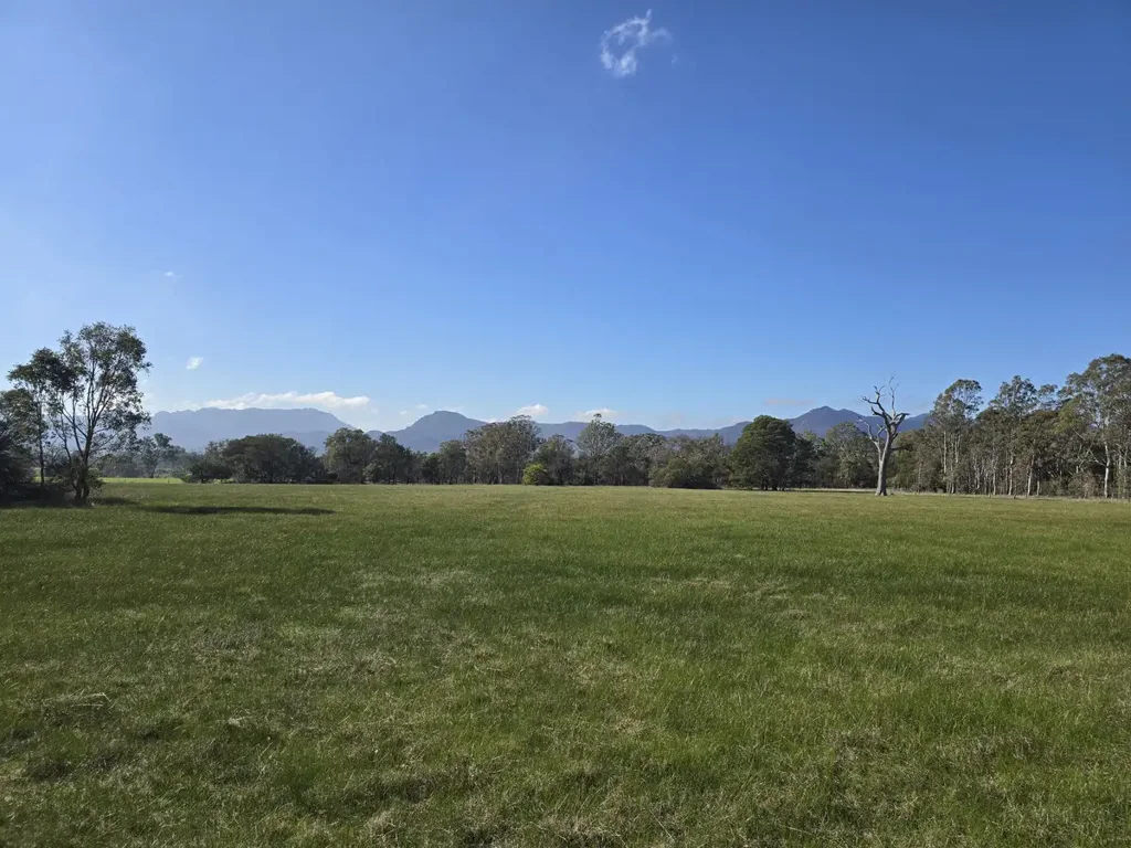 Mooralla  Farming block with Grampians views