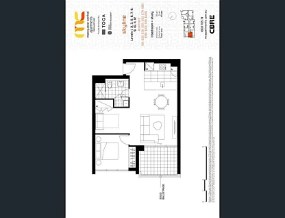 1011/1 Saunders Close, Macquarie Park, Upper North Shore, 1 ਕਮਰੇ, 1 ਬਾਥਰੂਮ, Apartment