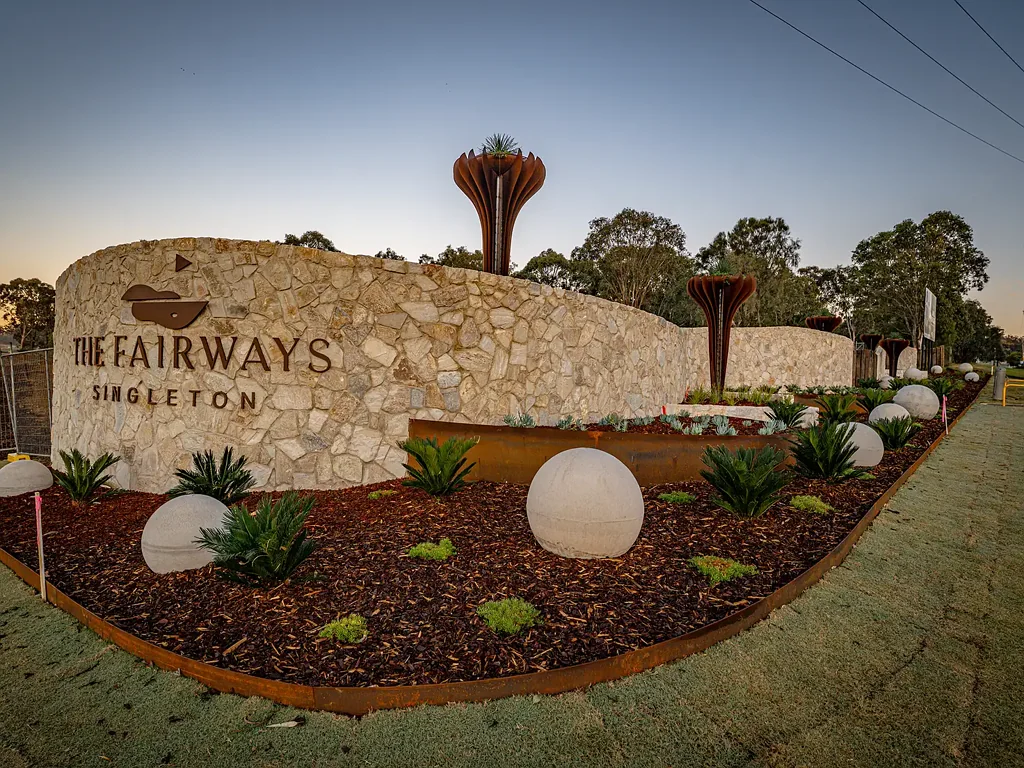 Singleton Secure this 17m frontage today