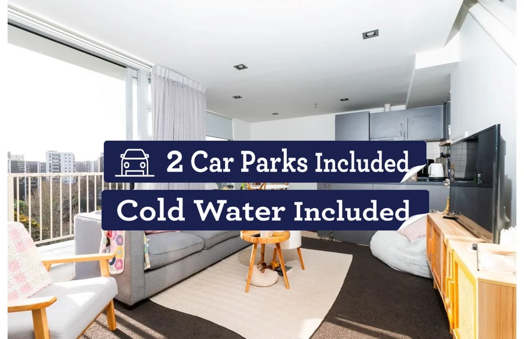 Sunny Furnished Apartment with 2 Carparks