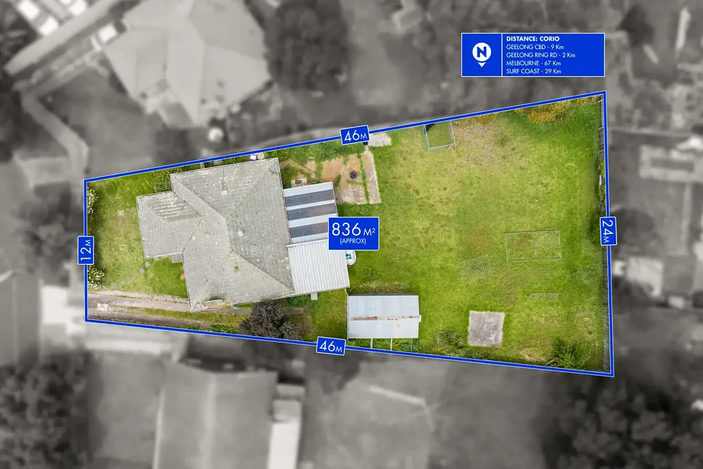 Corio 3房  Versatile Family Home On A Large Block