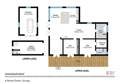 6a Newry Street, Urunga, NSW 2455, 2 Schlafzimmer, 3 Badezimmer, House