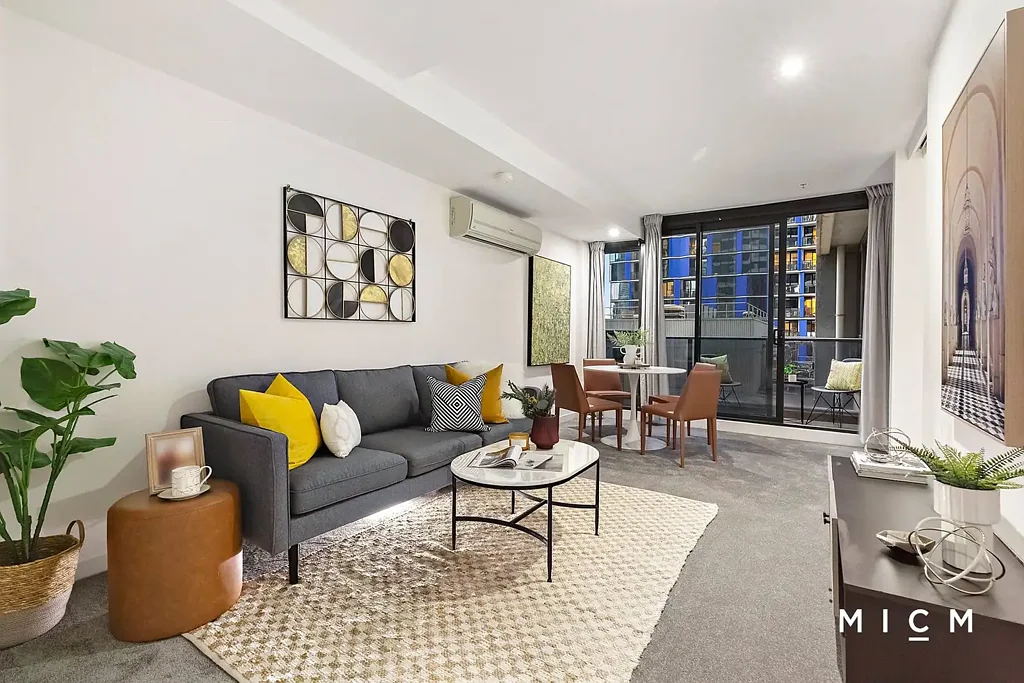 Melbourne 2chambre Central City Style, Space and Sophistication