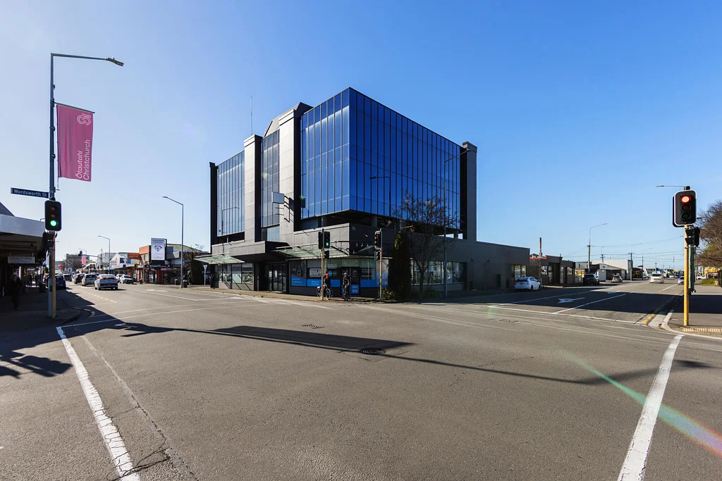 Sydenham High Profile Building - Colombo Street Corner
