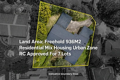 Totara Vale 6房  RC READY for 7-Lot Development 936m2 Site!