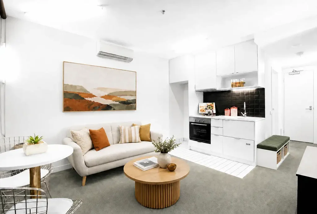 Melbourne 2chambre Prime Inner-City Living & Convenience - Universities, Free Tram Zone, Train Stations, Markets, Restaurants @ Doorstep