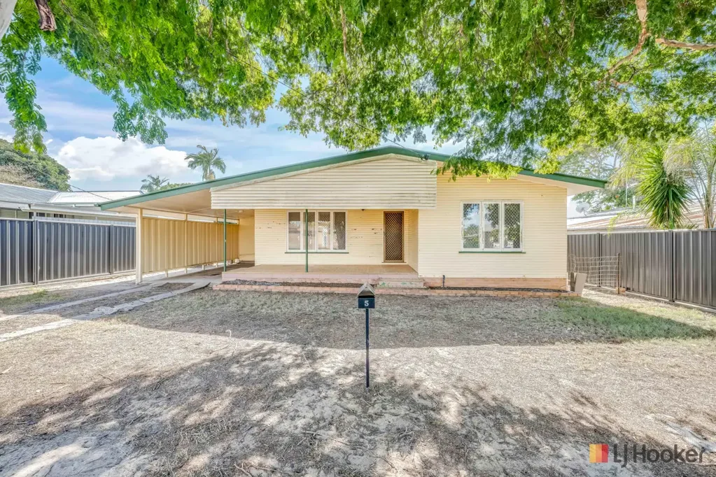 5 Barnes Street, Svensson Heights, QLD 4670, 3 Bedrooms, 1 Bathrooms, House
