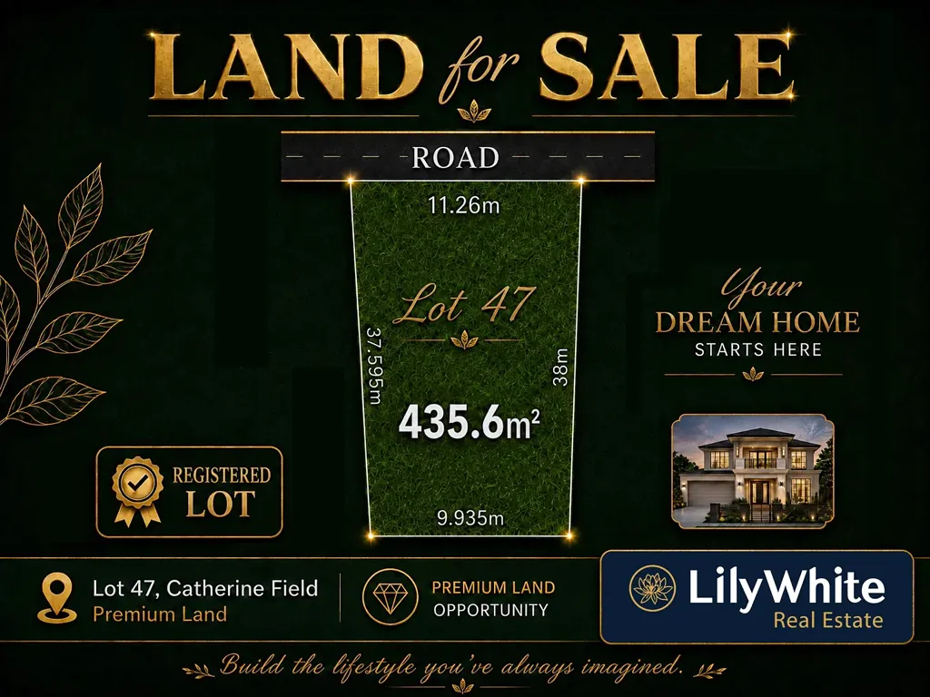 Catherine Field Premium Land in Catherine Field!