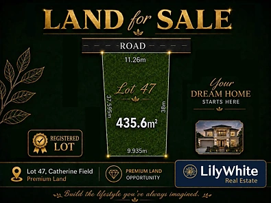Catherine Field Premium Land in Catherine Field!