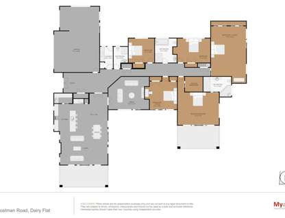 166J Postman Road, Dairy Flat, Rodney, Auckland, 5房, 3浴, 独立屋