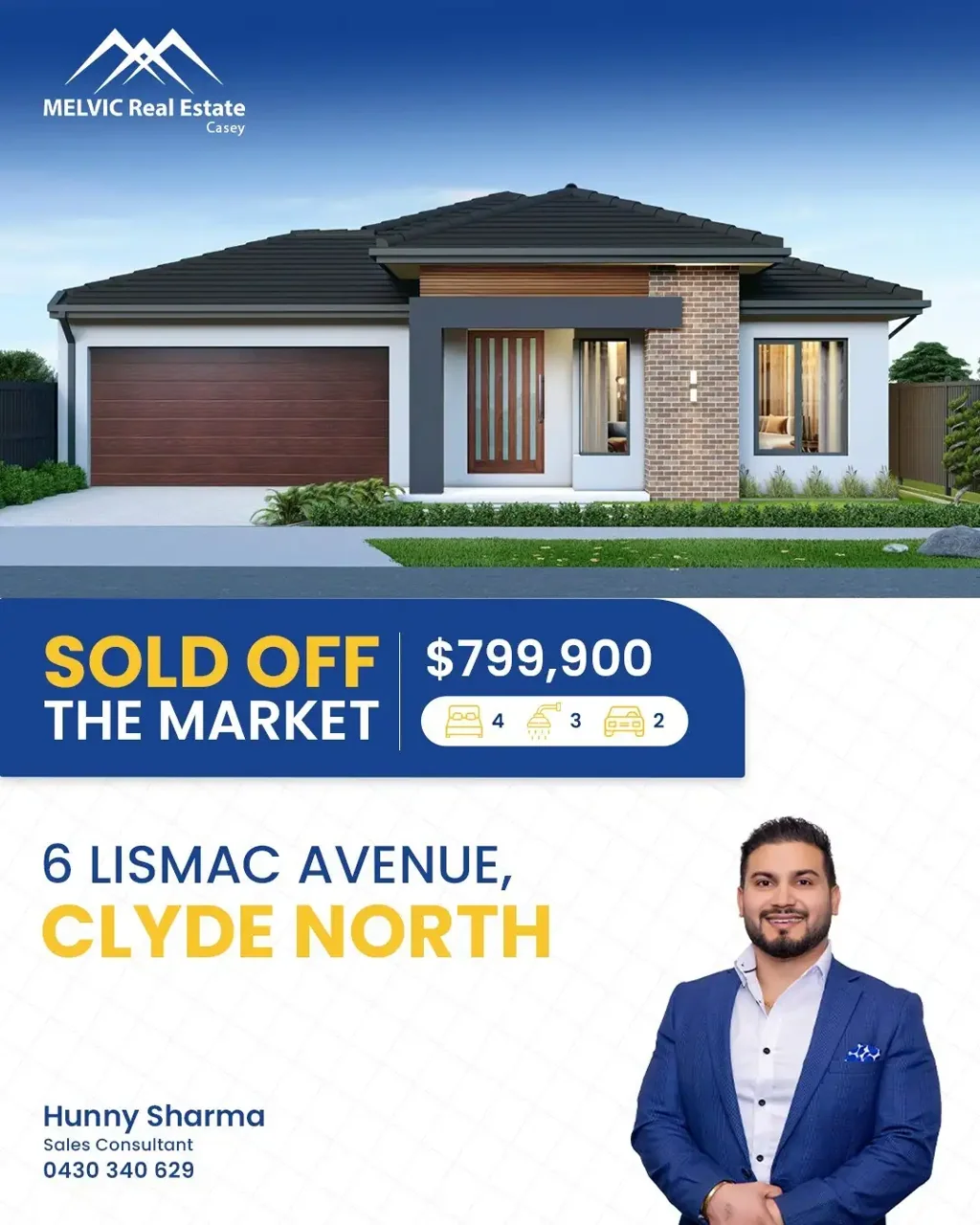 6 Lismac Avenue, Clyde North, VIC 3978