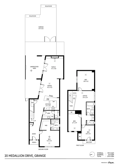 Plano ng Bahay - 20 Medallion Drive, Grange, SA 5022