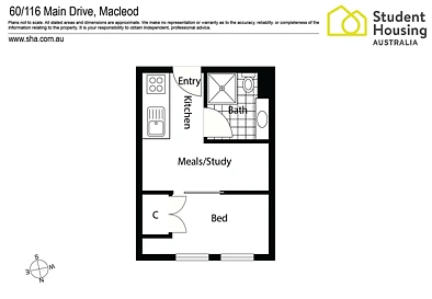 60/116 Main Drive, Macleod, VIC 3085, 1 Bedrooms, 1 Bathrooms, Unit