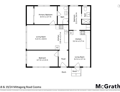 18 & 19/24 Mittagang Road, Cooma, South Coast, 3 Bedrooms, 2 Bathrooms, Unit