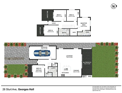 26 Sturt Avenue, Georges Hall, South Western Suburbs, 5 chambres, 2 salles de bain, Apartment
