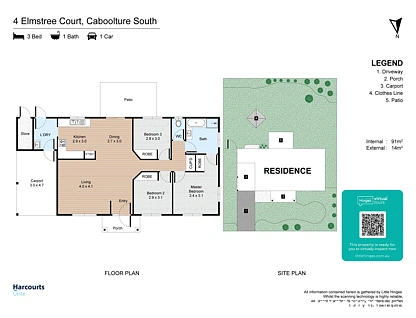 4 Elmstree Court, Caboolture South, Moreton Bay Region, 3 phòng ngủ, 1 phòng tắm, House