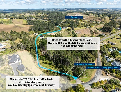 129 Foley Quarry Road, Dairy Flat, Rodney, Auckland, 0房, 0浴, 建地