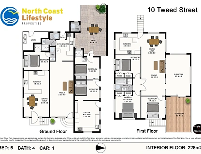 10 Tweed Street, Brunswick Heads, North Coast, 6房, 4浴, Unit