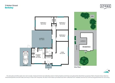 3 Nolan Street, Berkeley, NSW 2506, 3 Bedrooms, 1 Bathrooms, House