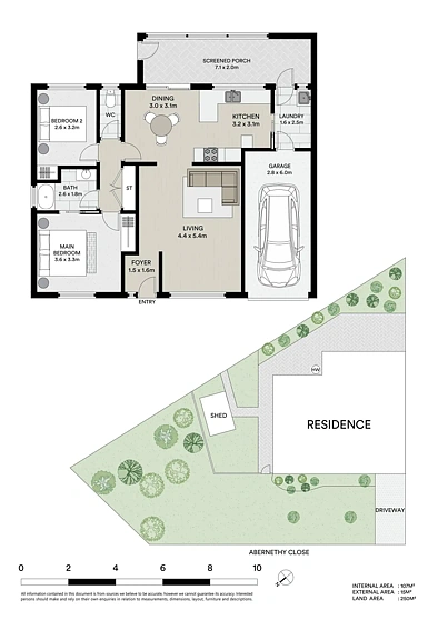 1/1 Abernethy Close, Mudgee, NSW 2850, 2 phòng ngủ, 1 phòng tắm, Apartment