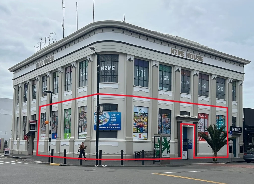 Napier Central Cool retail lease corner Dalton and Dickens Street